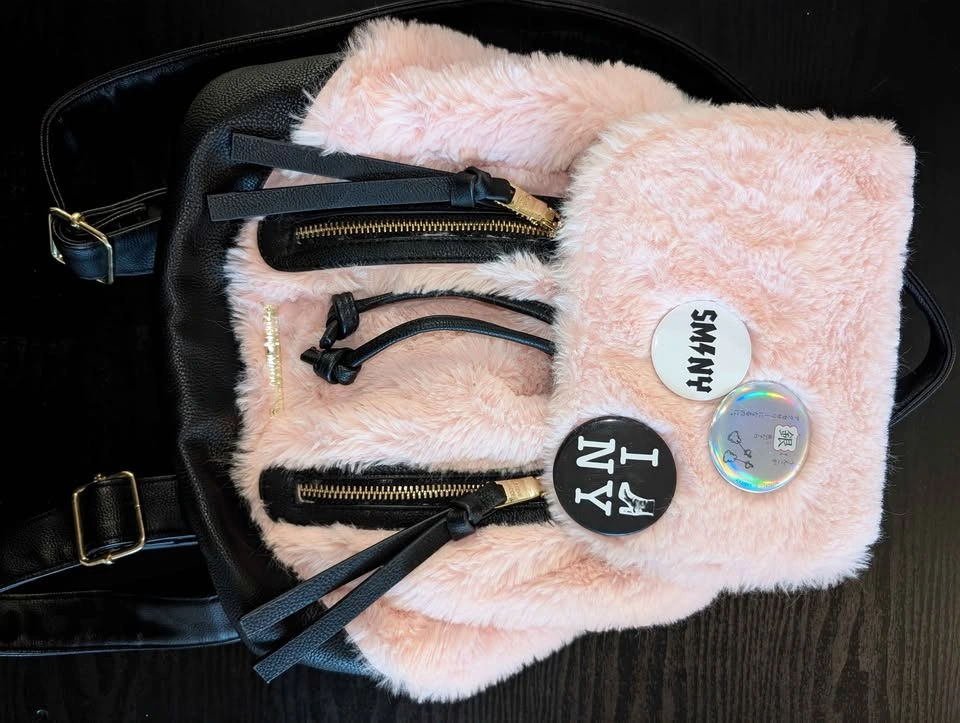 Steve Madden - Pink Faux Fur Mini Backpack - photo 2