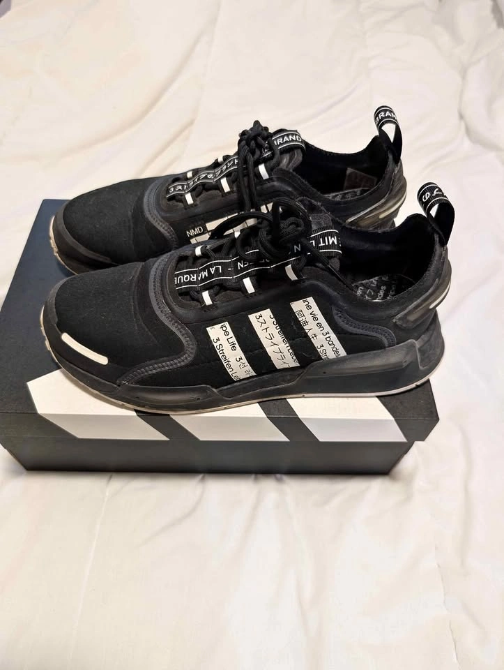 Adidas NMD Black Sneakers US 8.5 Woman