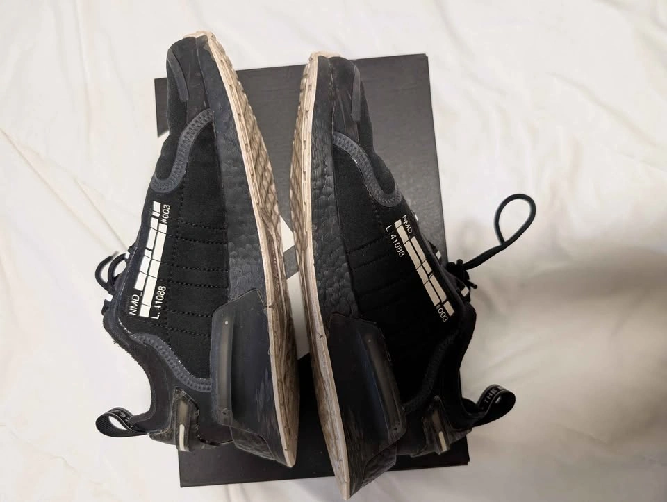 Adidas NMD Black Sneakers US 8.5 Woman - photo 3