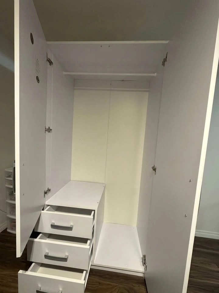 ARLO 2 Door + 3 Drawer Wardrobe (100 x 200 x 58 cm) - photo 2