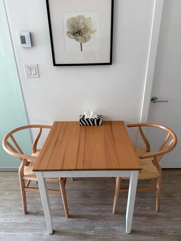 IKEA Wood Square Table - photo 2
