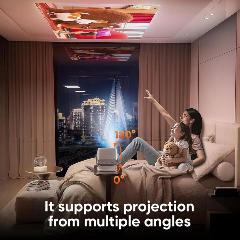 Smart 4K Projector w/ WiFi 6 Bluetooth Auto Focus - photo 3