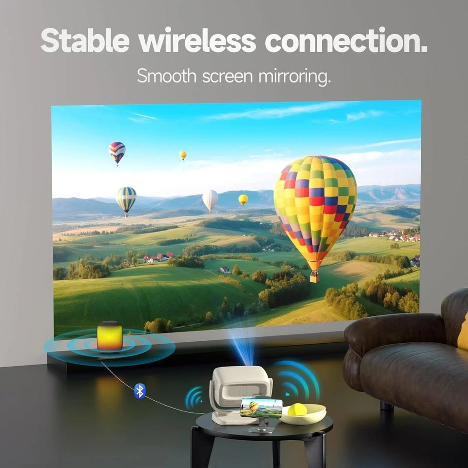 Smart 4K Projector w/ WiFi 6 Bluetooth Auto Focus - photo 4
