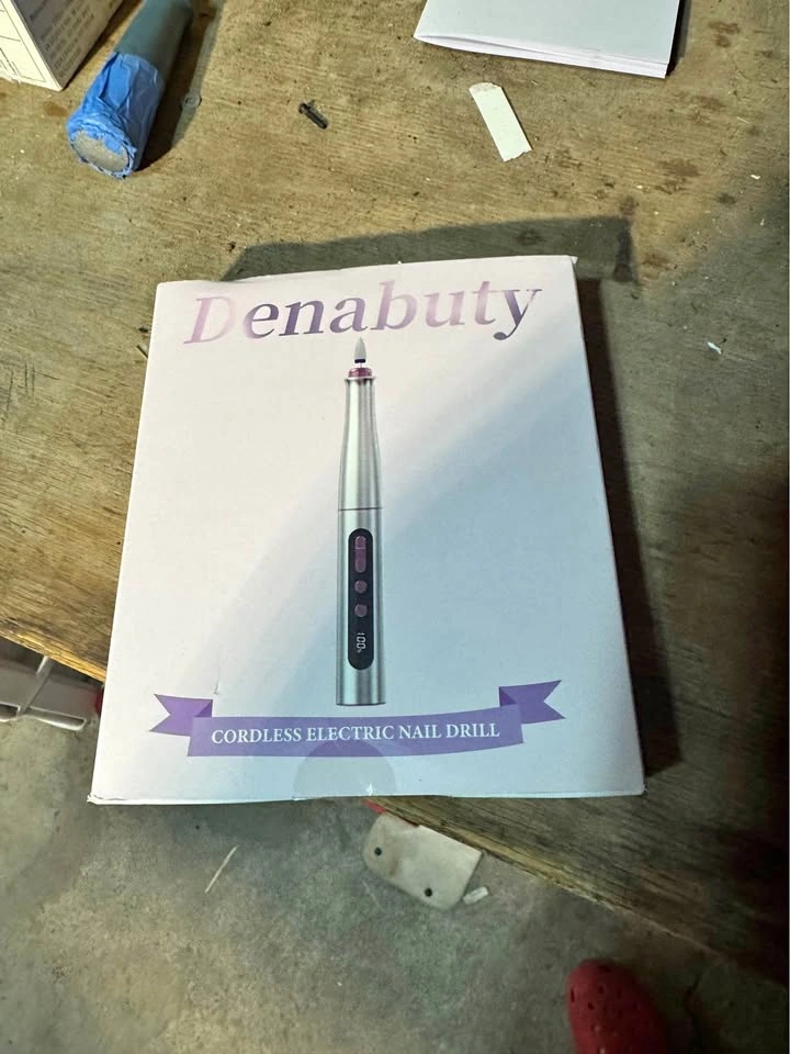 Denabuty Cordless Electric Nail Drill