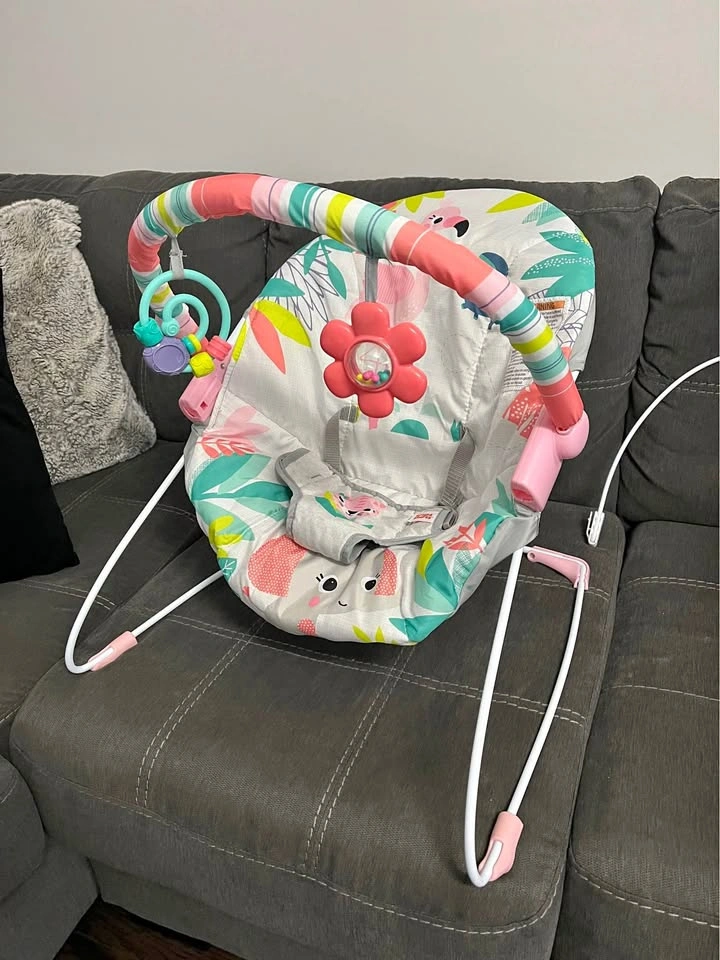 Baby Bouncer Seat with Toys – Only $20 (Quick Sale!) OPEN BOX