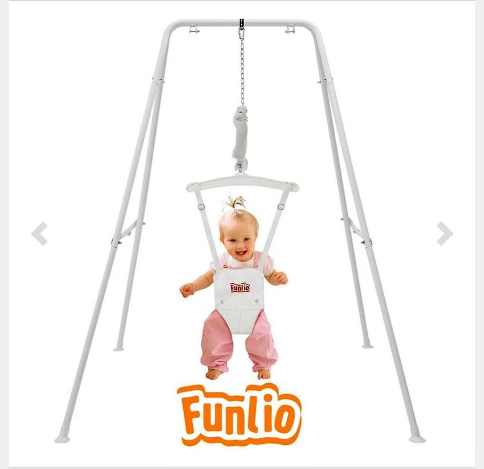 FUNLIO Indoor/Outdoor Baby Jumper - White