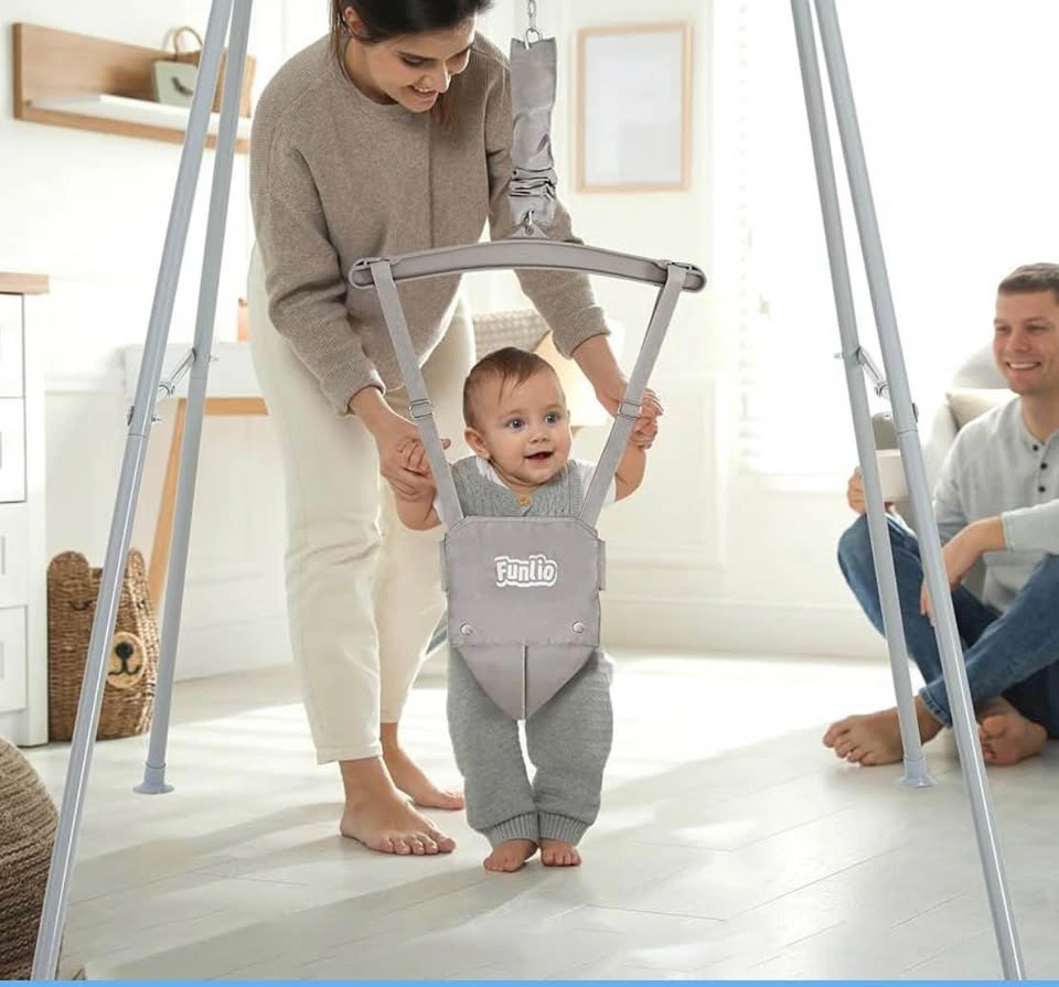 FUNLIO Indoor/Outdoor Baby Jumper - White - photo 2