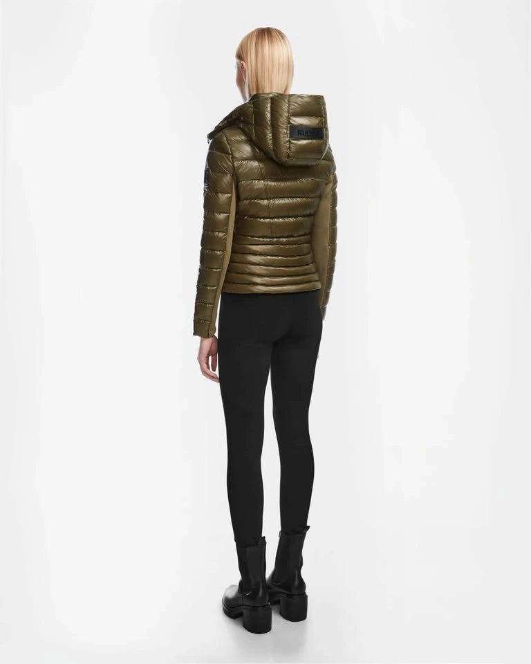 BRAND NEW RUDSAK Melissa Down Parka Jacket - Large - Olive Loden - photo 4