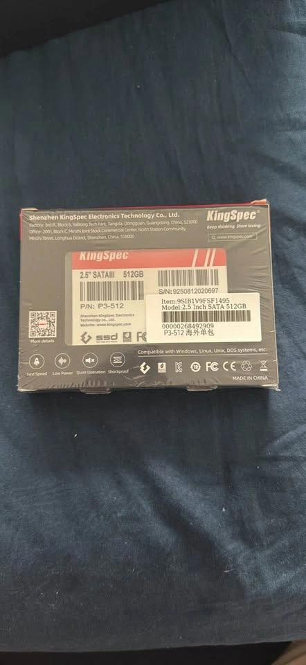 KingSpec 2.5" 512GB SATA III SSD - photo 2
