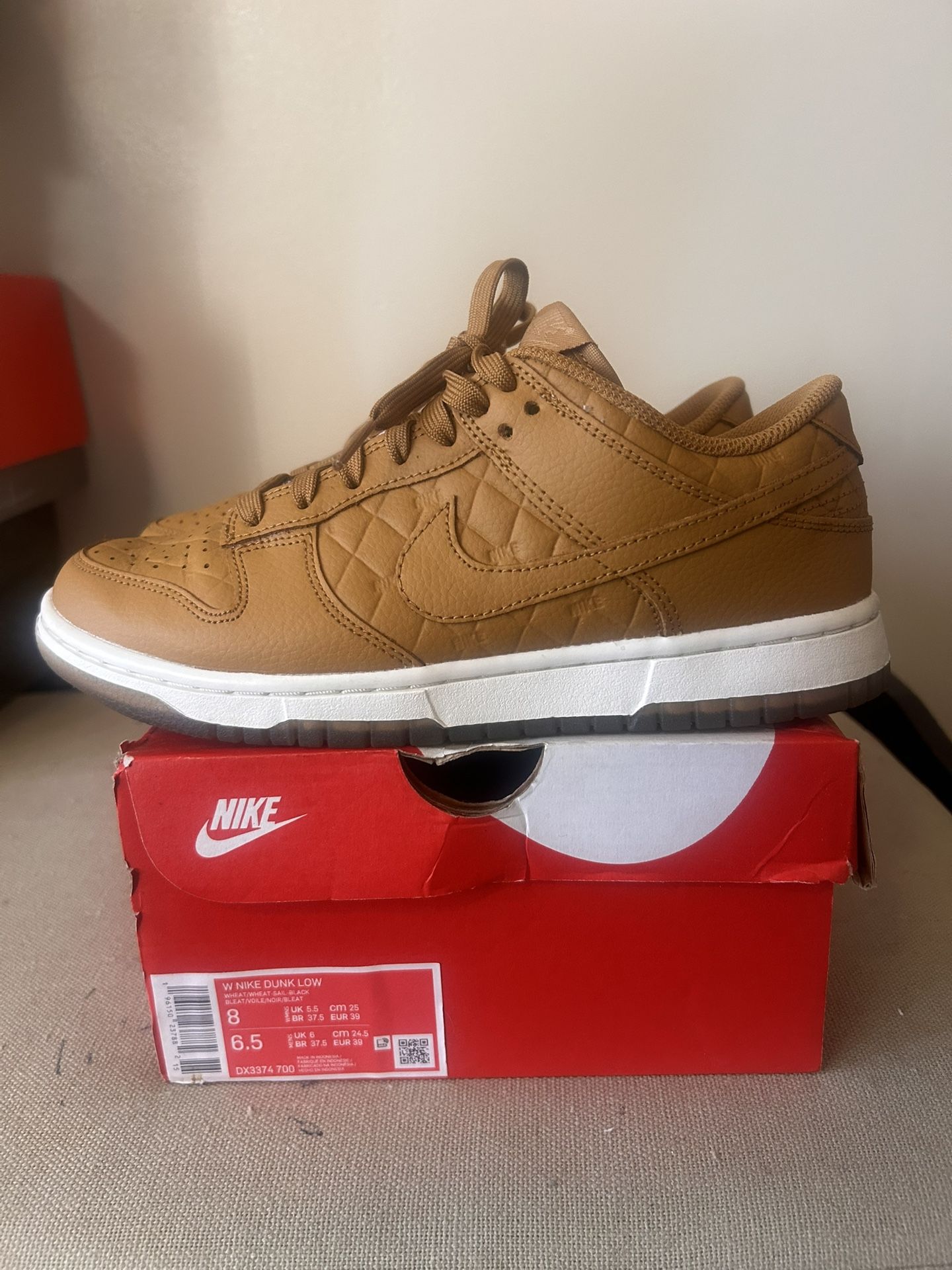 Nike Dunk Low Wheat - photo 3