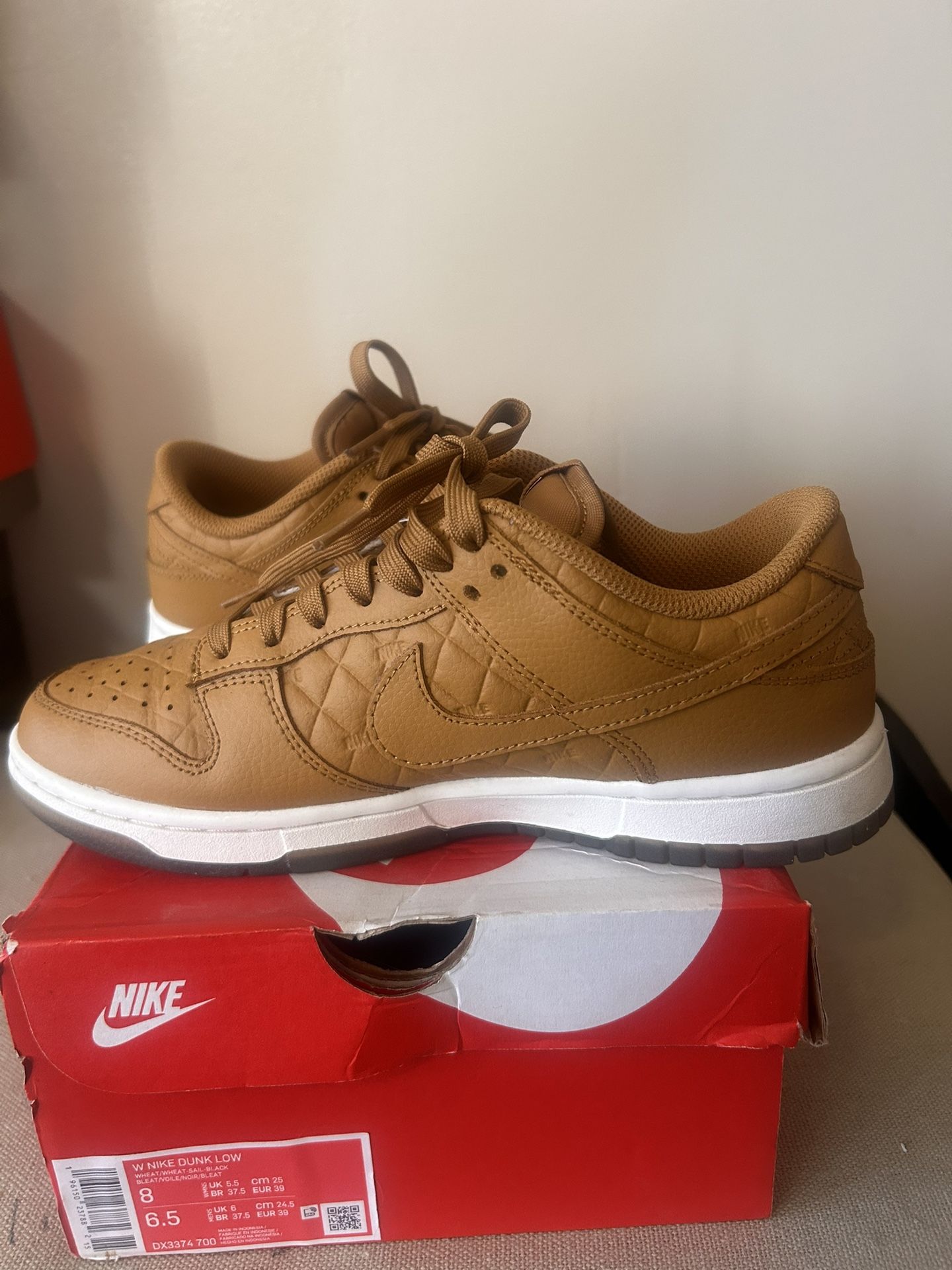 Nike Dunk Low Wheat - photo 4