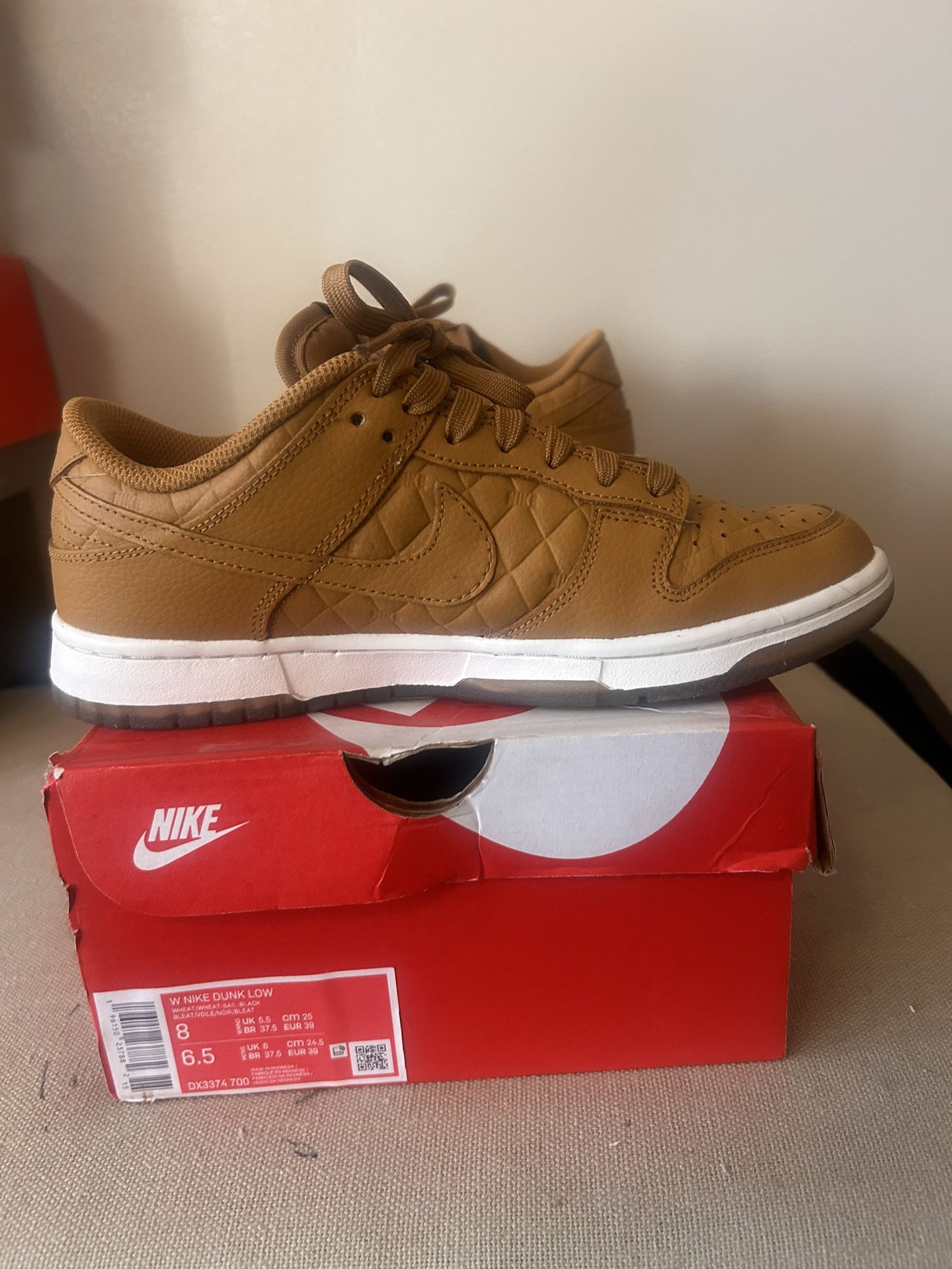 Nike Dunk Low Wheat - photo 5