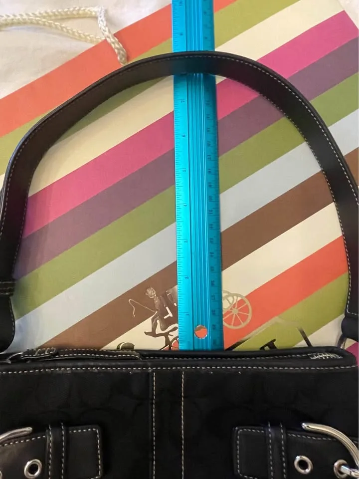 COACH Duffle Shoulder Bag Vintage 3577 image indicator(5)