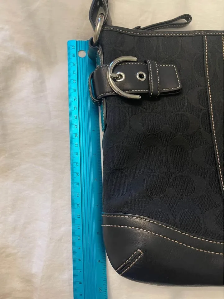 COACH Duffle Shoulder Bag Vintage 3577 image indicator(6)