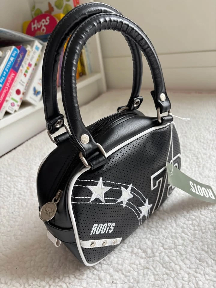 NWT Roots Y2K 73 Mini Bowler Satchel Handbag - photo 2