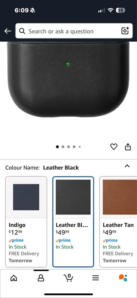 Apple AirPods 3rd Gen with Leather Case - photo 3