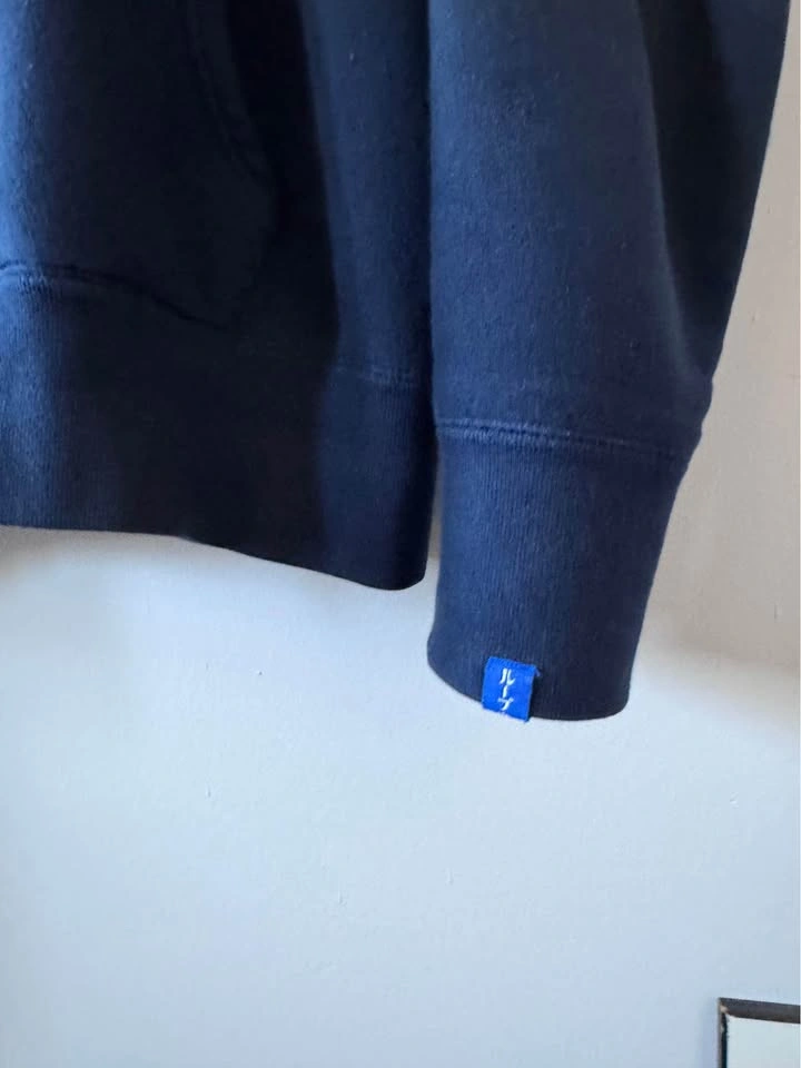 Loopwheeler Navy Made in Japan Hoodie - photo 3