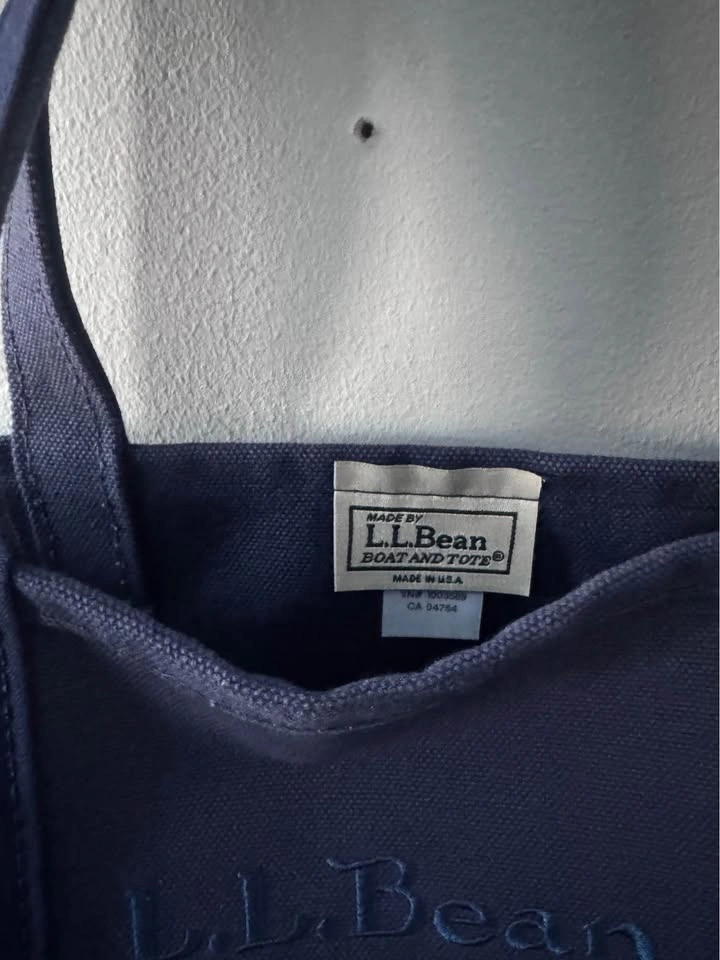 LLBean Navy Tote Bag - photo 5