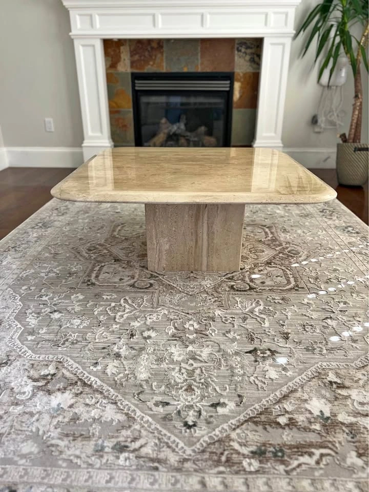 Travertine Coffee Table