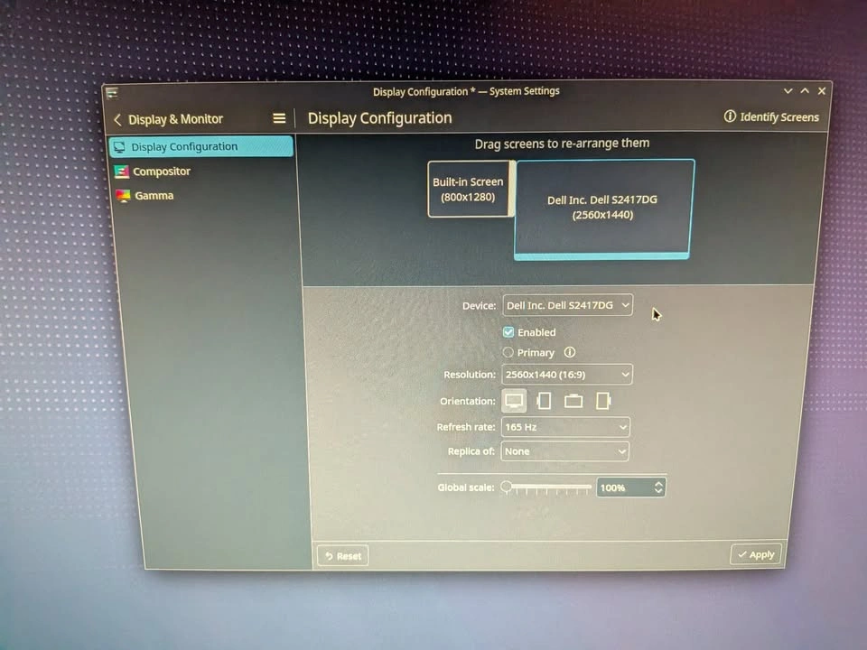 Dell S2417DG 24" 1440p 165Hz G-Sync Gaming Monitor - photo 5