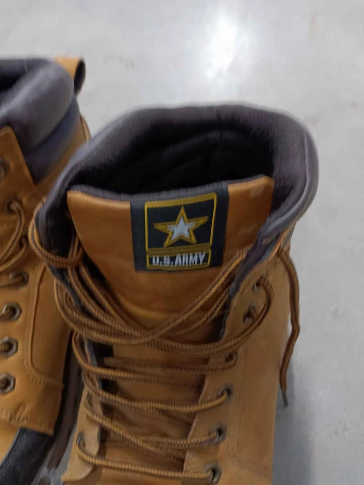 U.S. Army Tan Work Boots Size 11 - photo 2
