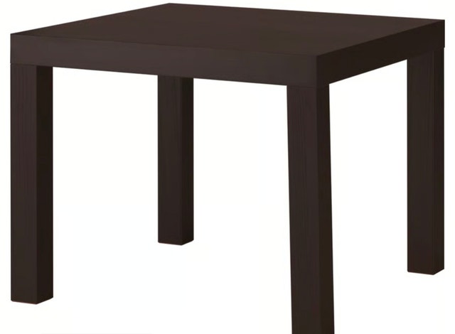 IKEA Lack Corner Coffee Table - Black - photo 2