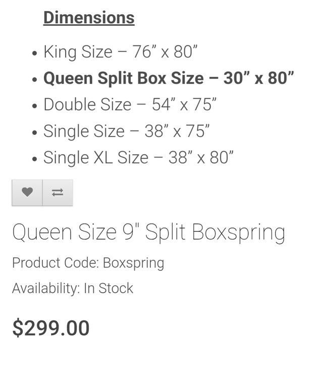 Queen Box Spring - photo 3