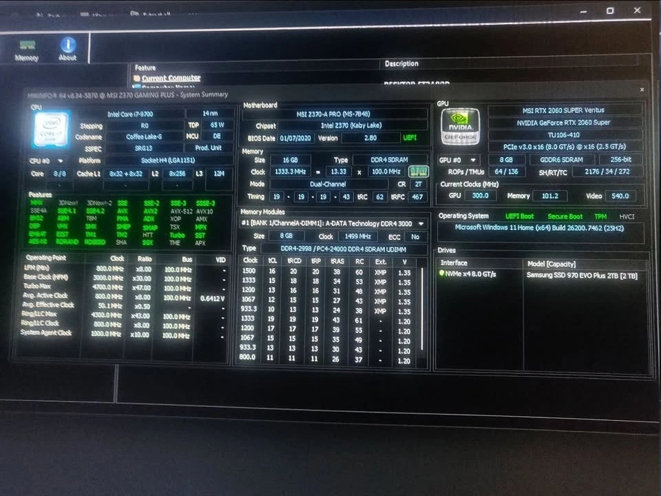 Gaming PC | Intel i7-9700, RTX 2060 SUPER, 16GB RAM - photo 4