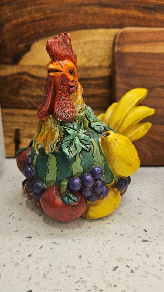 Decorative Rooster Kitchen Decor – Set of 2 (Farmhouse Style) - photo 2