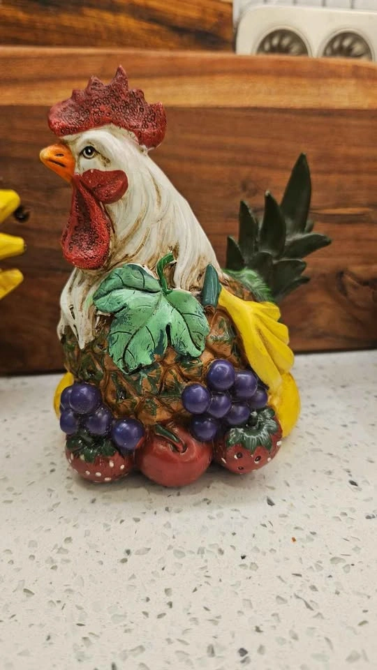 Decorative Rooster Kitchen Decor – Set of 2 (Farmhouse Style) - photo 3