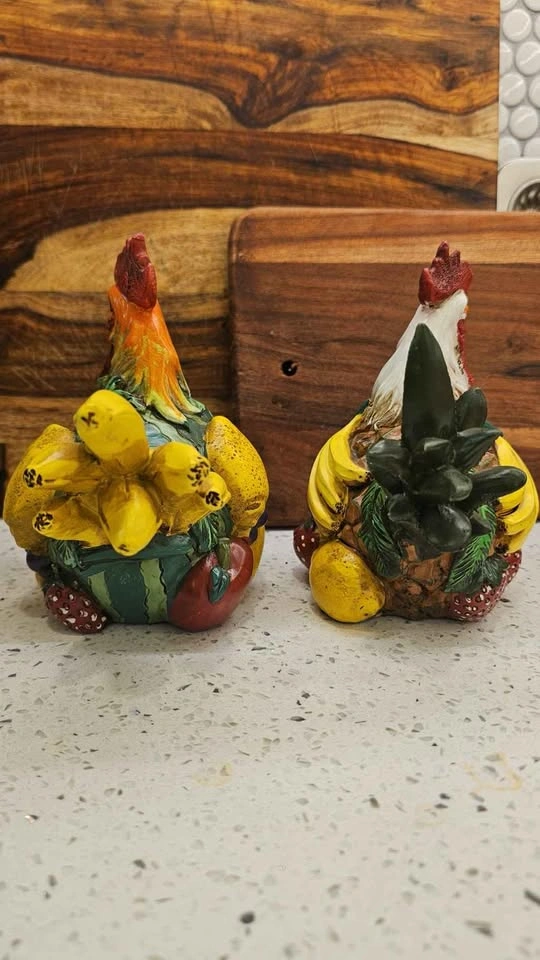 Decorative Rooster Kitchen Decor – Set of 2 (Farmhouse Style) - photo 4