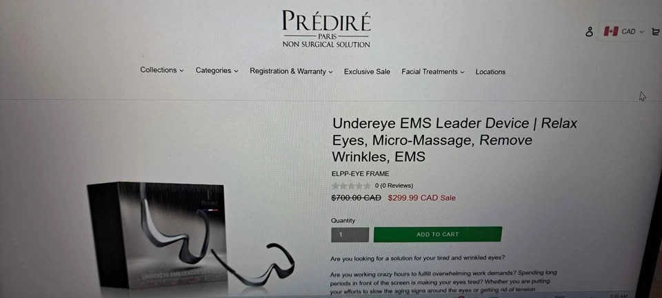 Undereye EMS Facial Device - photo 4