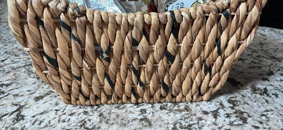 Water Hyacinth Storage Basket Set (2) - photo 5