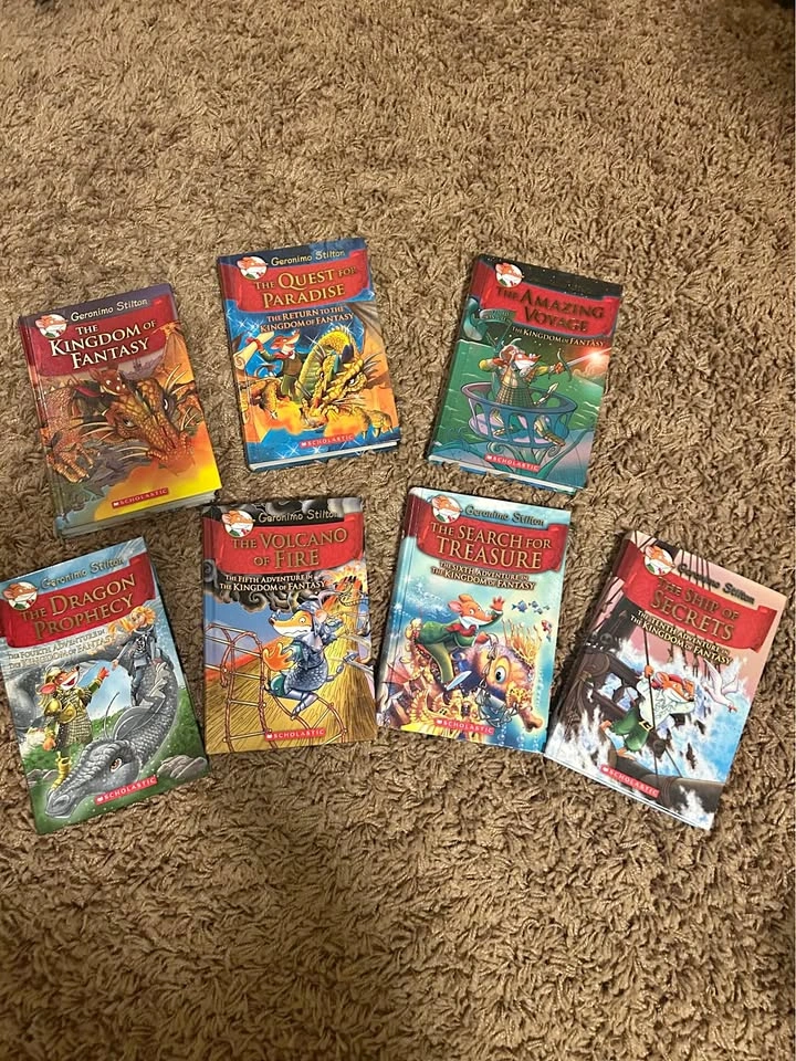 Geronimo Stilton Kingdom of Fantasy Books