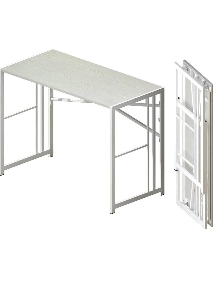 BRAND NEW SEALED BOX FOLDING DESK 40" WRITING TABLE, WHITE