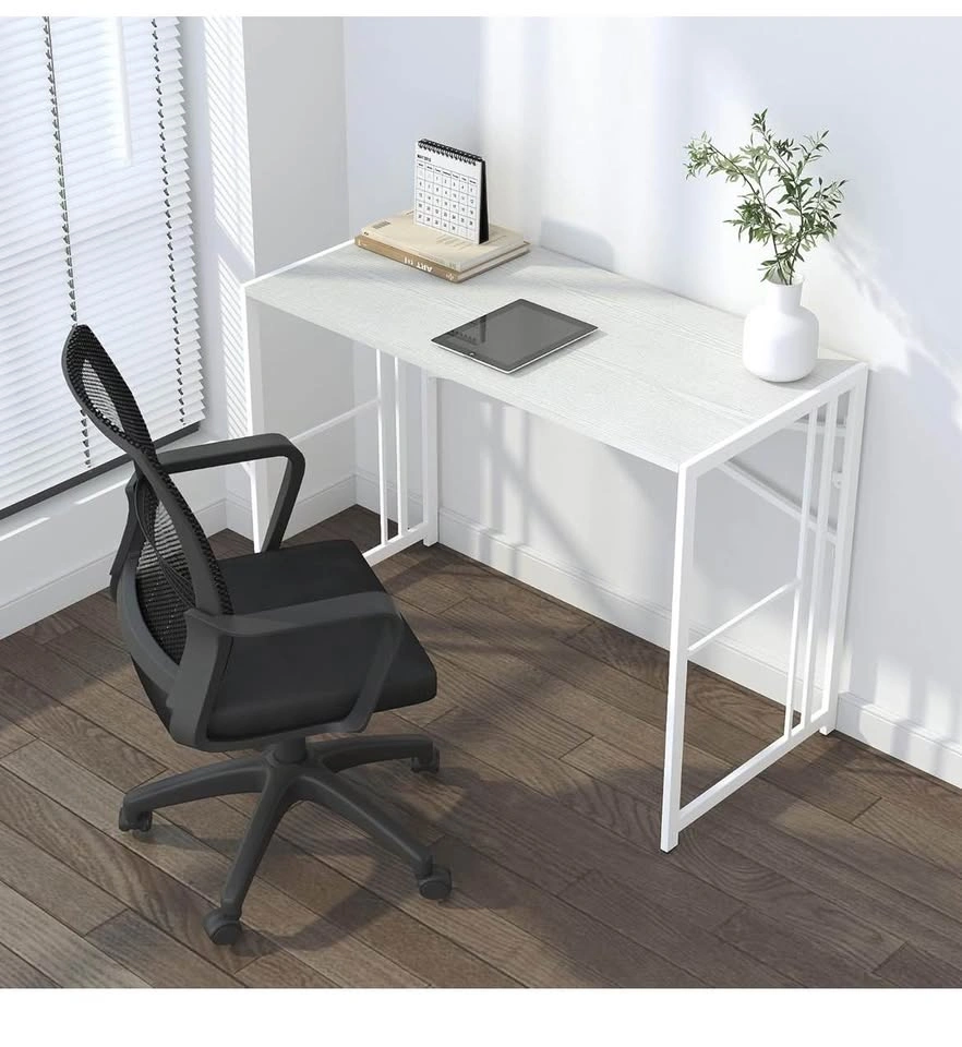 BRAND NEW SEALED BOX FOLDING DESK 40" WRITING TABLE, WHITE - photo 2