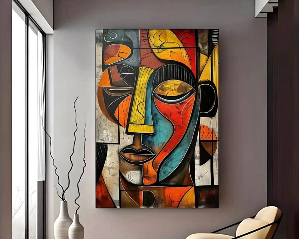 Brand new sealed abstract art 30x40 cm