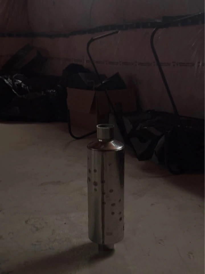 Universal Stainless Steel Mini Muffler / Exhaust Resonator - photo 2