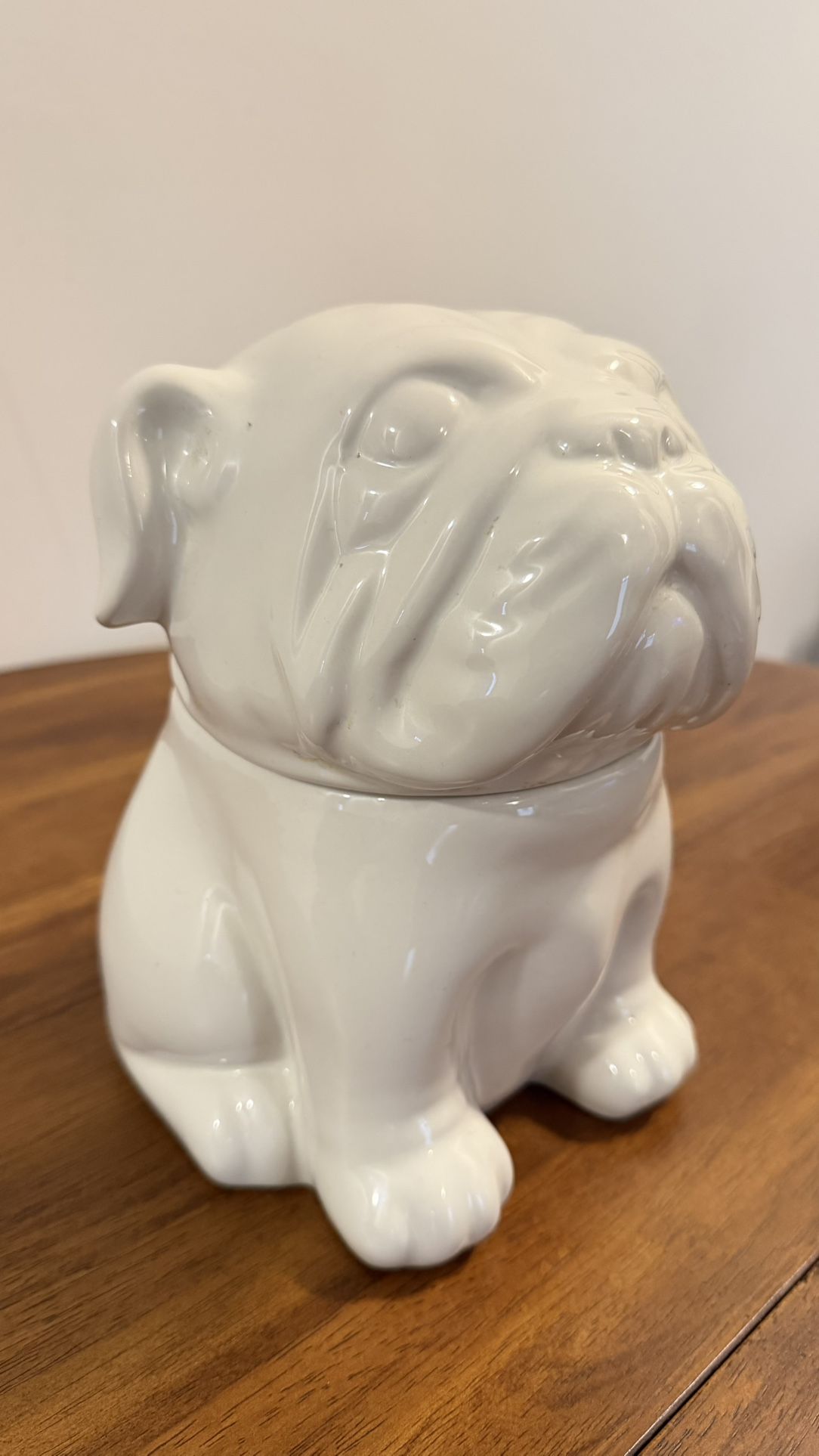English Bull Dog Cookie/Treat Jar - photo 2