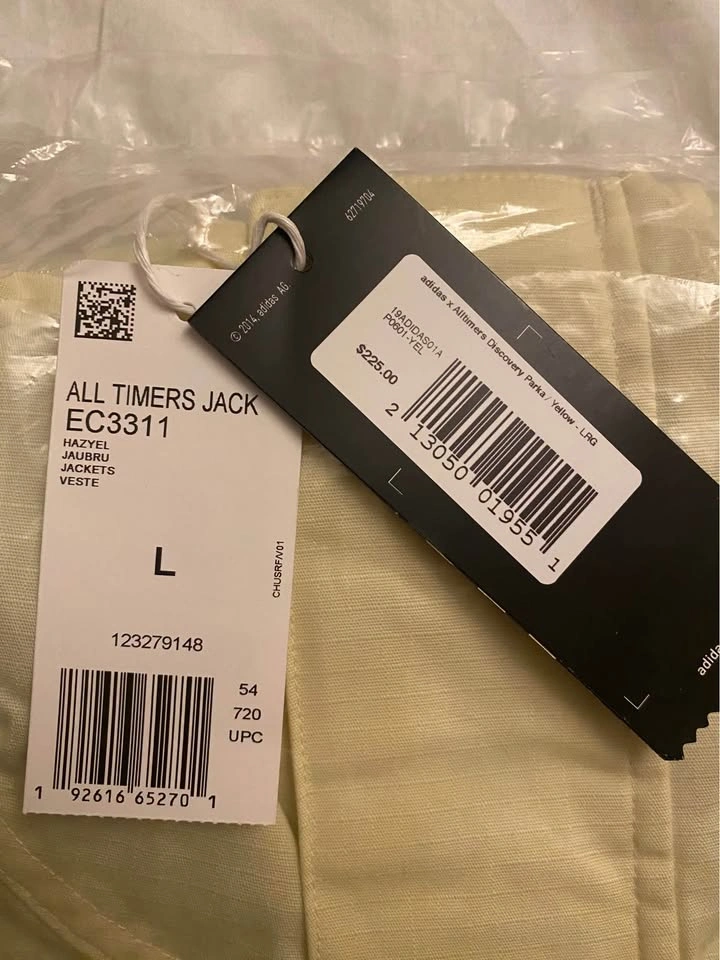 Adidas x Alltimers Jacket - Size L - Brand New Sealed - photo 2