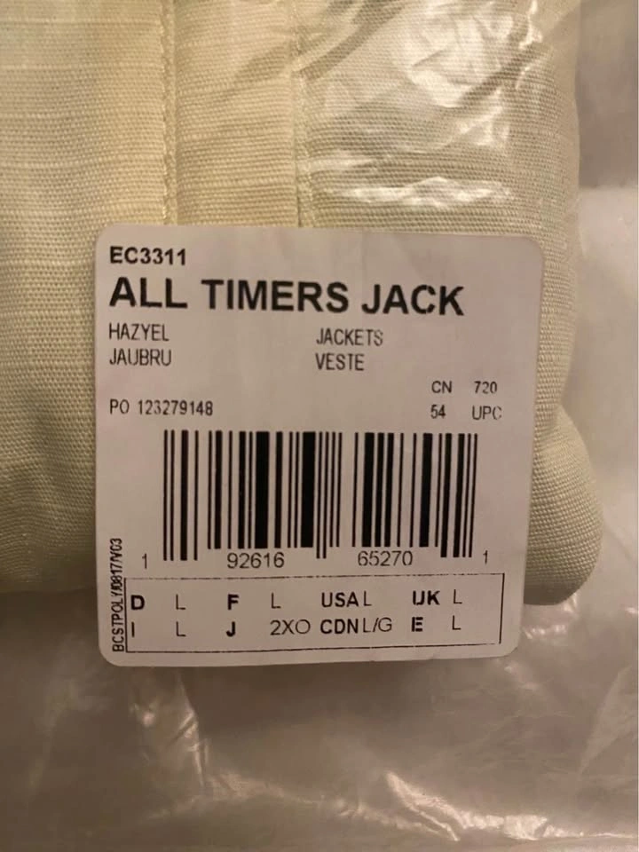 Adidas x Alltimers Jacket - Size L - Brand New Sealed - photo 3