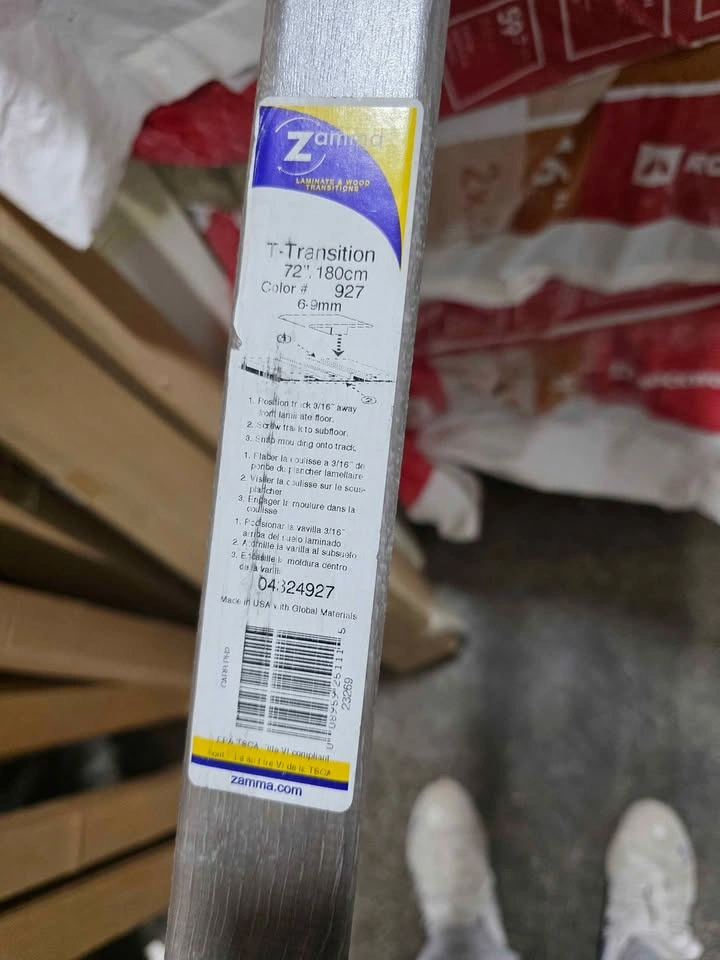 Zamma T-Transition Flooring Strips 72" - photo 3