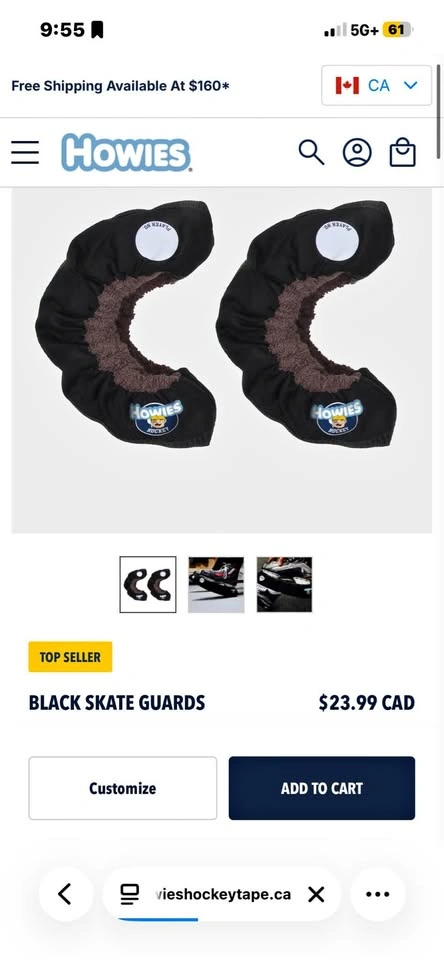 Howie's Skate Guard Junior