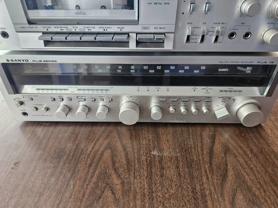 Vintage SANYO Plus Series Hi-Fi Stereo System - photo 2