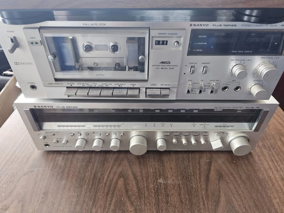 Vintage SANYO Plus Series Hi-Fi Stereo System - photo 3