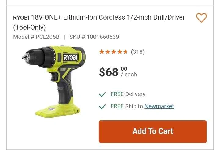 Ryobi ONE+ 18V Cordless Drill (Tool Only) - photo 5