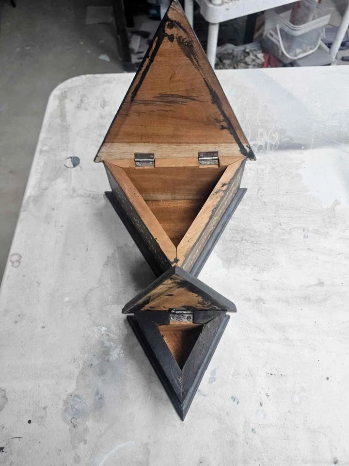 Handmade Wooden Decorative Box Set (2 Pieces) - photo 2