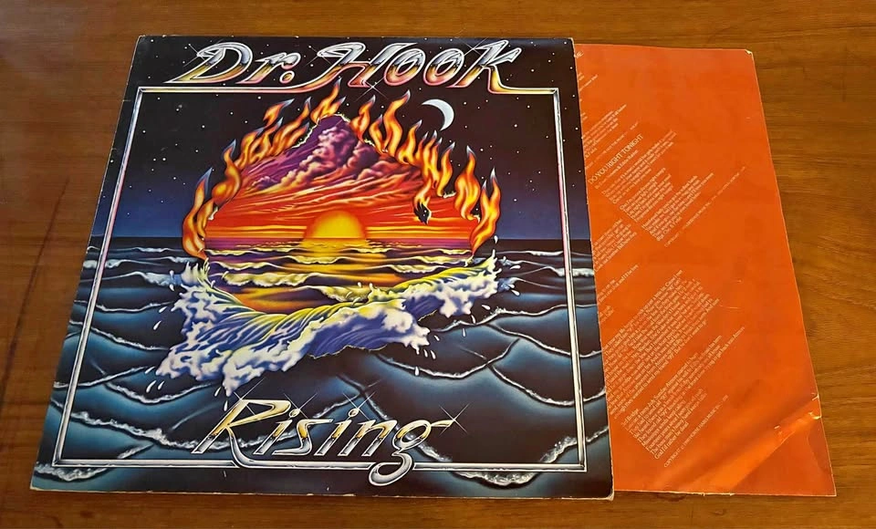 1980 Dr. Hook Rising Vinyl Record Album - Great Condition