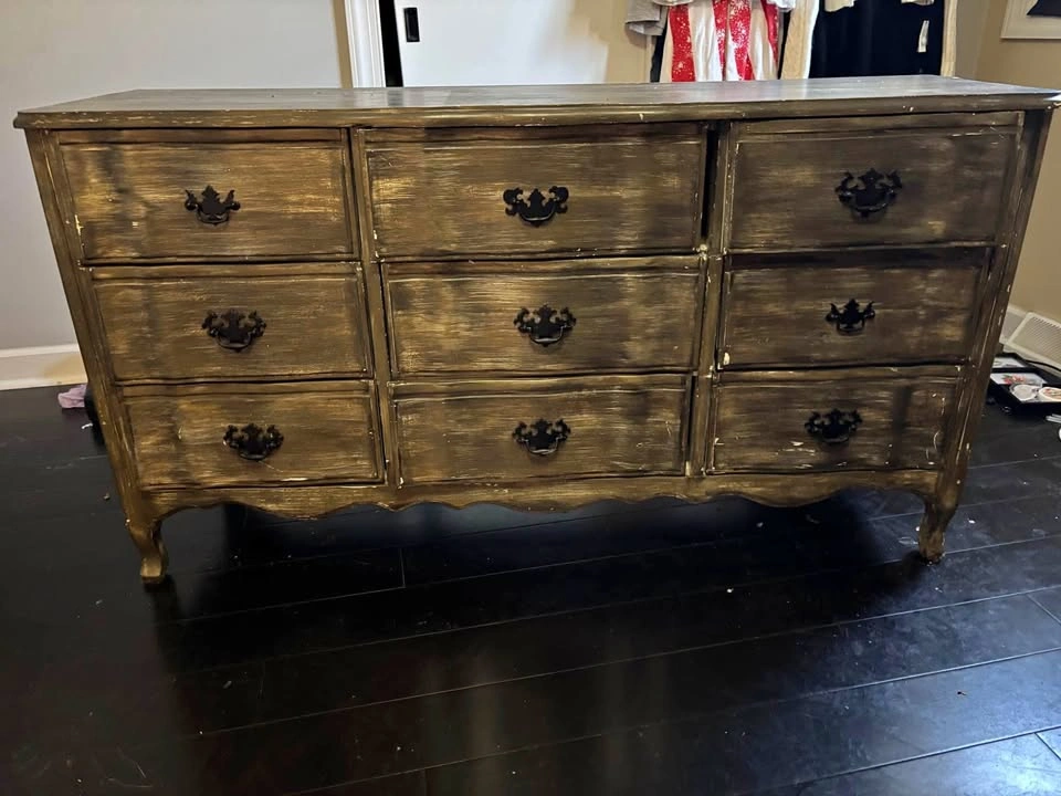 Refinished Distressed Dresser