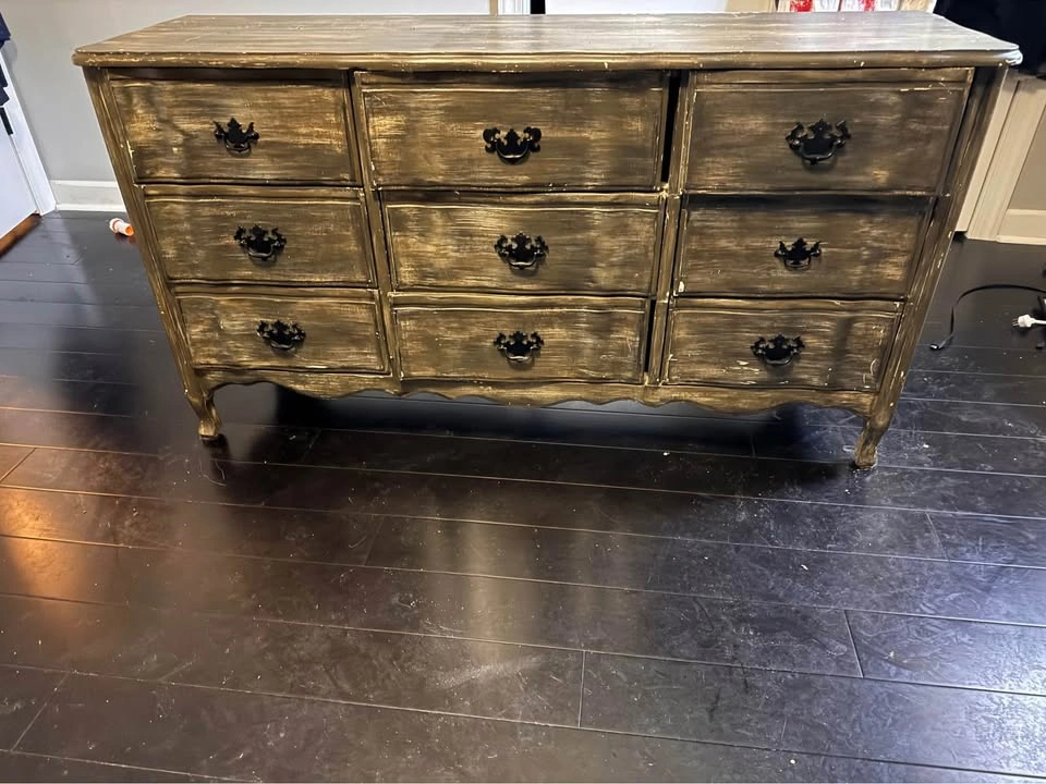 Refinished Distressed Dresser - photo 3